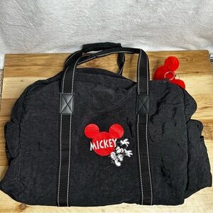 Vintage 90’s Mickey Black Duffel Bag